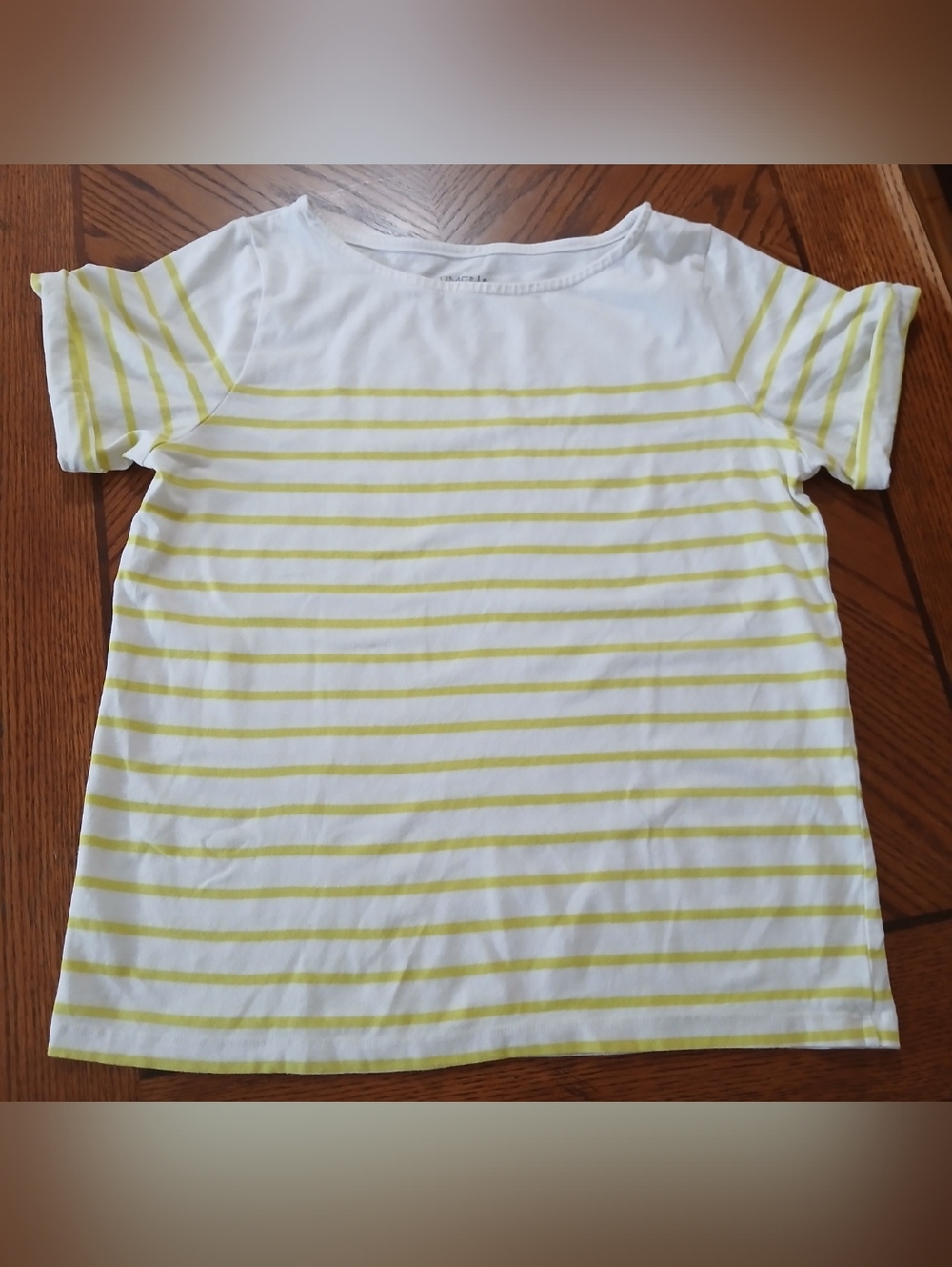 Time & Tru Striped Tee Shirt - Sz S 4-6